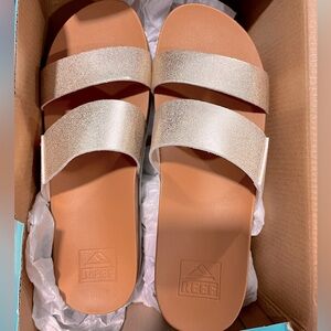 Gold reef 2 band sandals